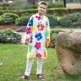 Imperial Kurta and Pajama Set - Multi-Coloured Lily