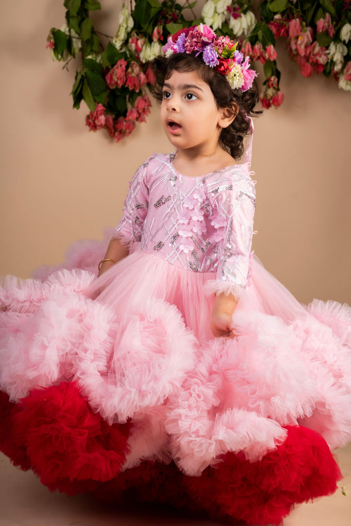 little pink dress wine Miranda Winter 2023 Girl Wine and Pink Dress Heart