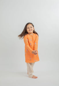 Muslin Printed Kurta Set - 2pc