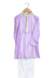 Lilac Gota Work Kurta