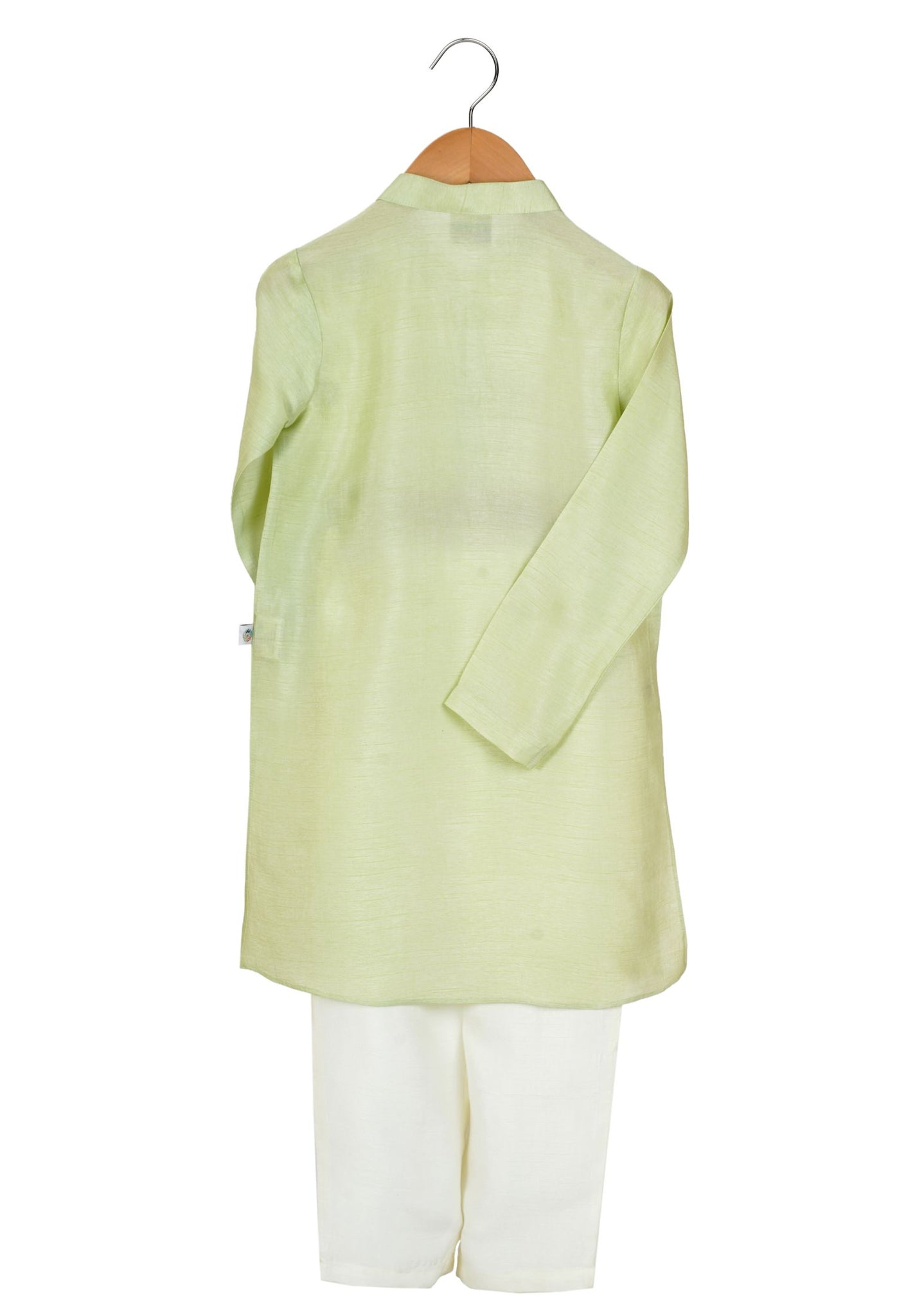 Mint All Over Mirror Work Kurta