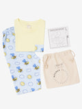 Honeybee Yellow Round Neck Half Sleeve T-Shirt For Kids