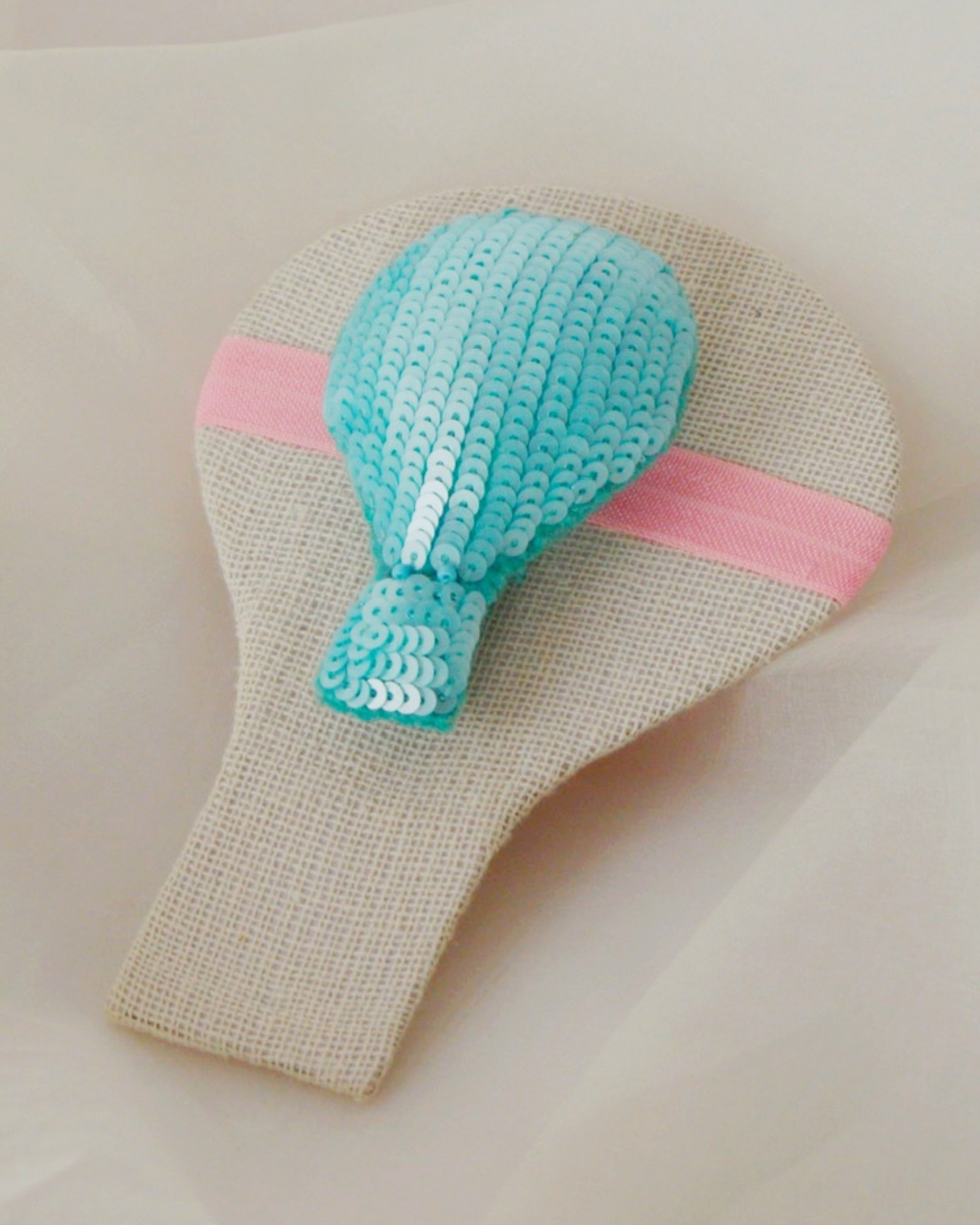 Parachute Hair Ties (Light Blue)