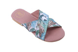 Tropical Wildlife Printed Cross Kolhapuri