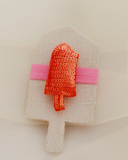 Popsicle Hair Ties (Orange)