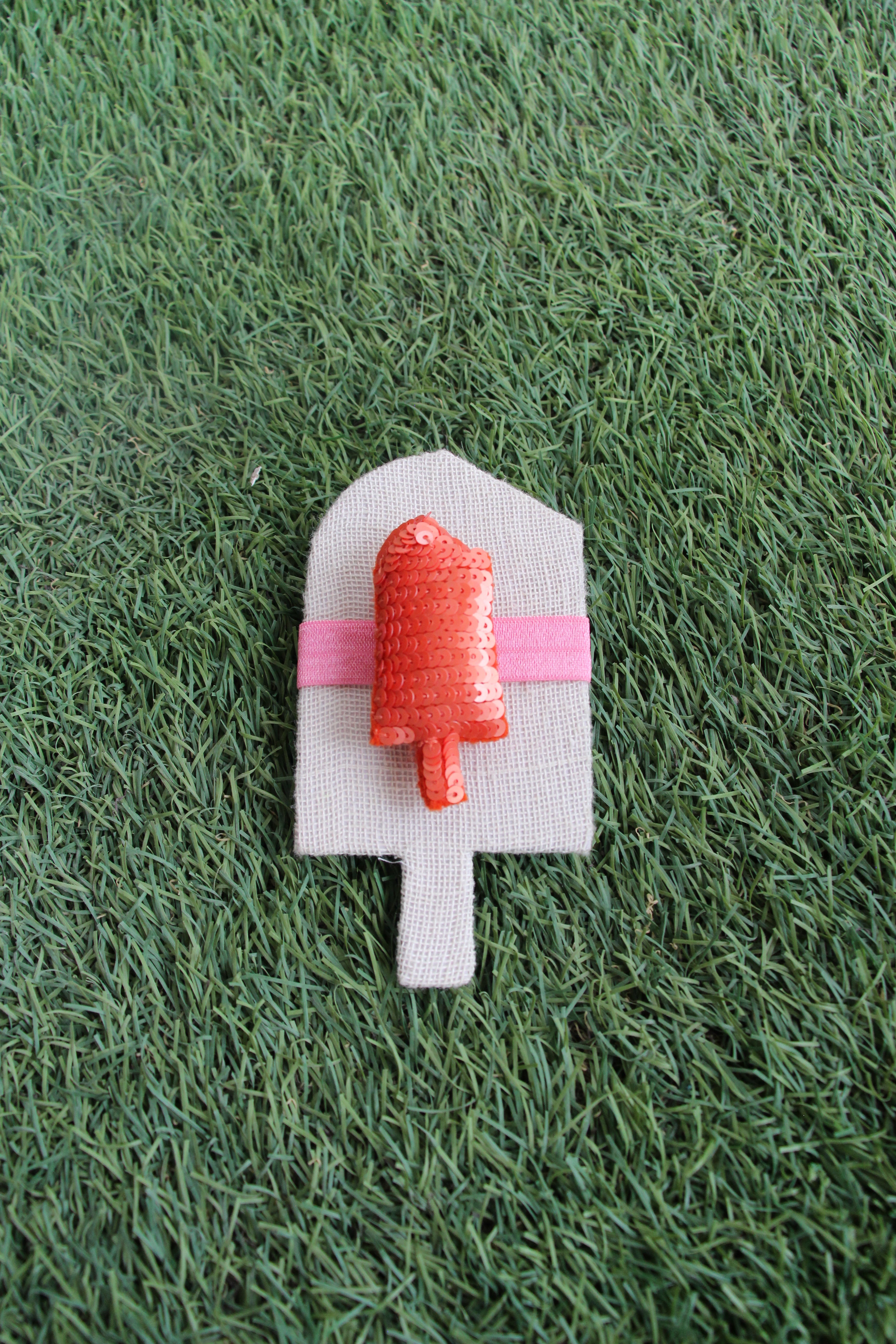 Popsicle Hair Ties (Orange)