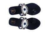 Black Evil Eye Flats