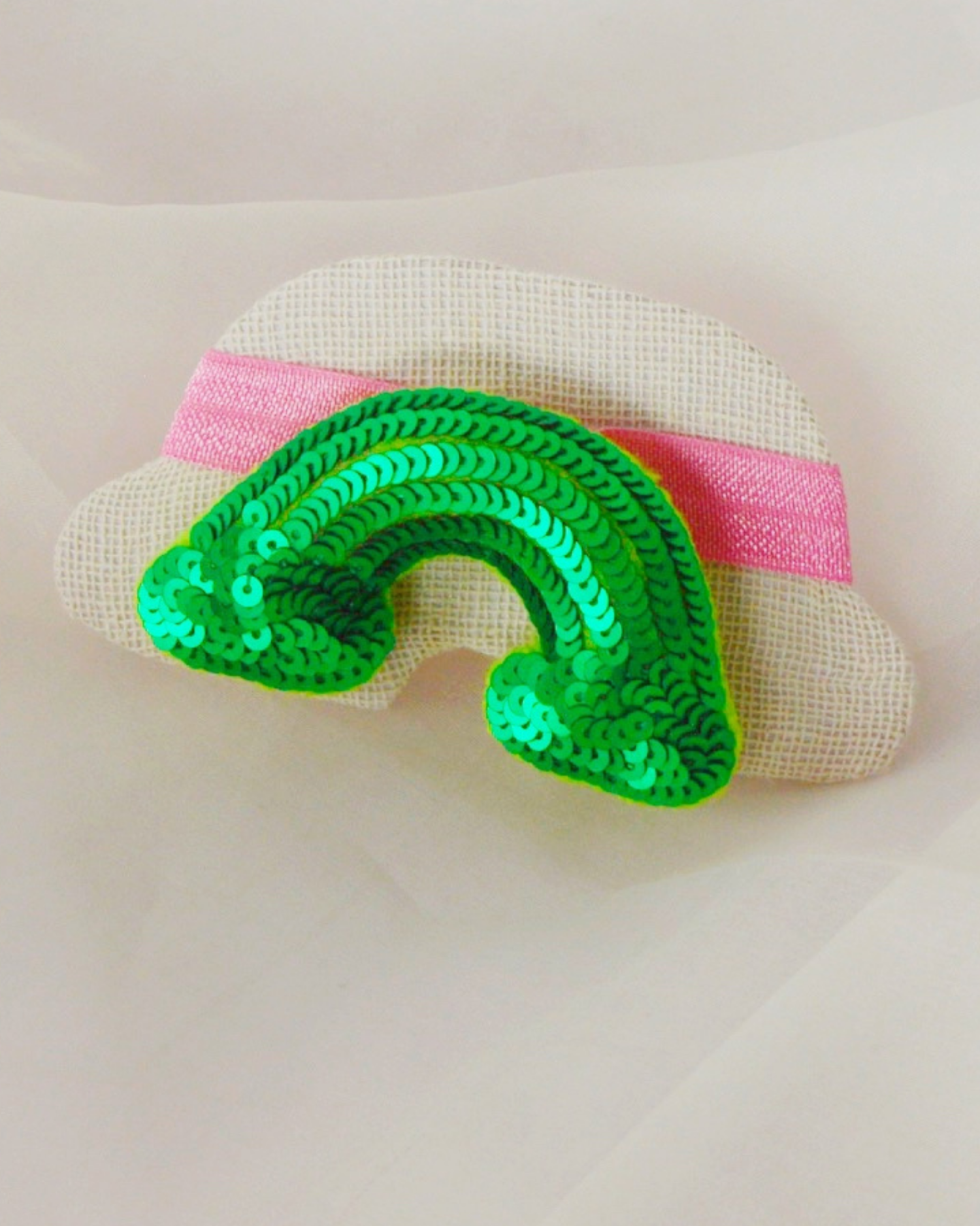 Rainbow Hair Ties (Green)