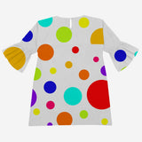 Sugar Rush Dress (Multi Colour Polka)