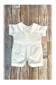 The Bow Boy Romper