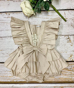 The Cotton Frill Romper