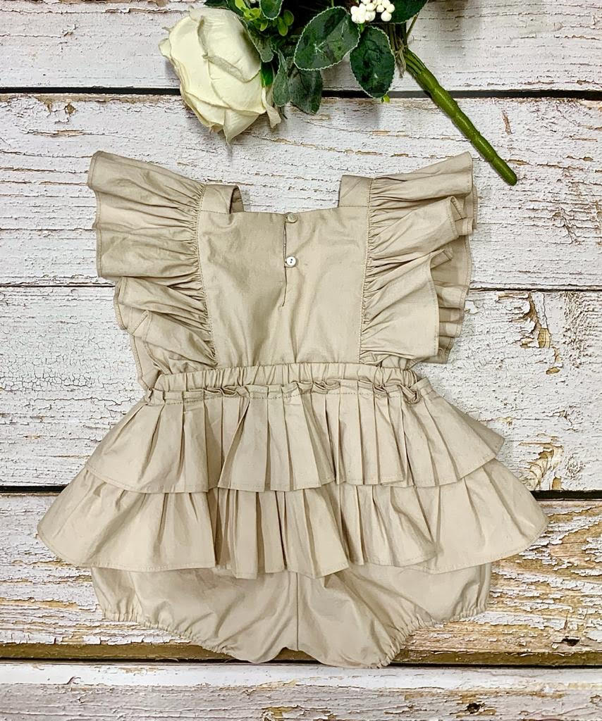 The Cotton Frill Romper