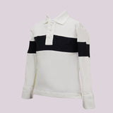 White & Black Pony T-Shirt for Boys