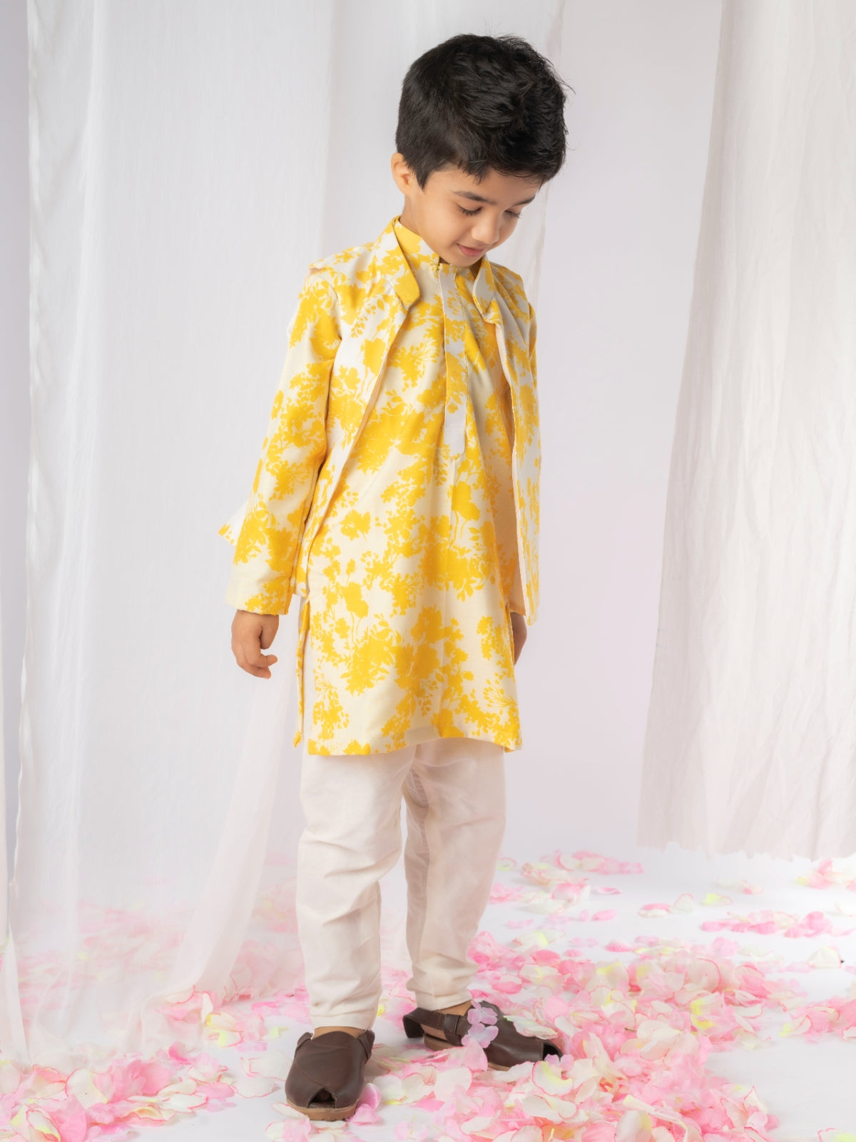 Yellow Kurta Churidar