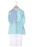 Paneled Kurta Set