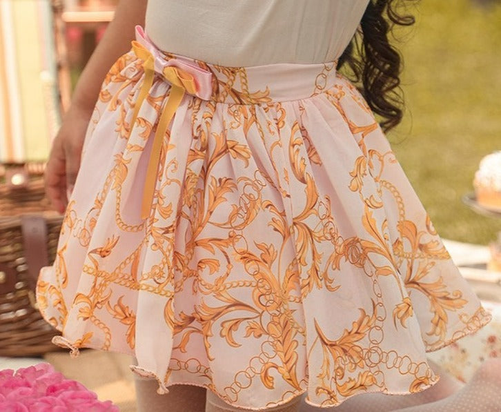 Pink Dragonfly Skirt